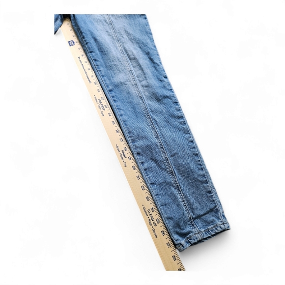 Jealous Tomato Flare Leg ( tapered) Denim Jeans Size Large Womens - Picture 6 of 7